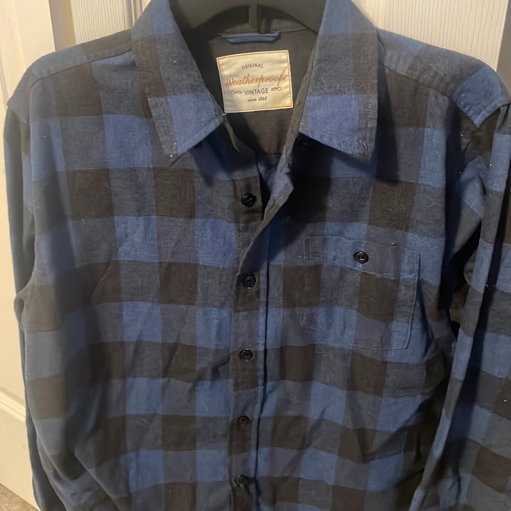 Black and Blue flannel